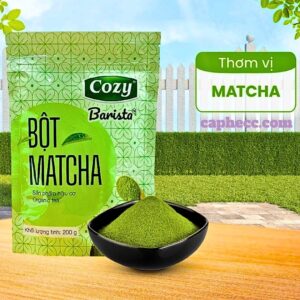 Bột Matcha 200g - Nguyên liệu pha chế chất lượng cao cho quán cafe