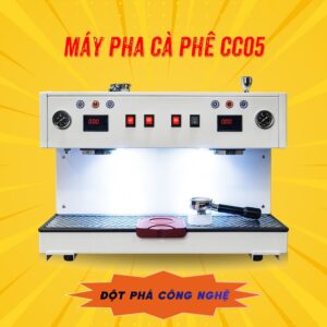 Máy Pha Cà Phê CC05 – 2 Group Chuyên Nghiệp Cho Quán Đông Khách